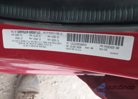 2013 Dodge Avenger Sxt from USA, damaged, VIN 1C3CDZCB8DN680570